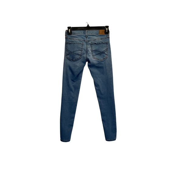 Aeropostale Skinny Jegging Low Rise Jeans Light Blue Junior Size 00 - Picture 6 of 10